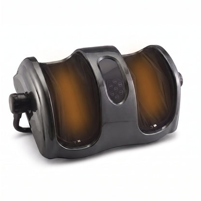 Velto Shiatsu Foot & Calf Massager in gunmetal with soothing warmth