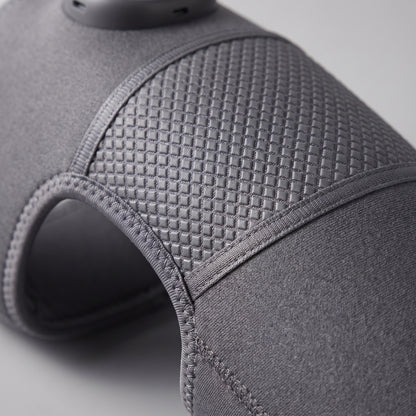 The soft wrap and graphene heating panel of the Velto Heated Knee Massager